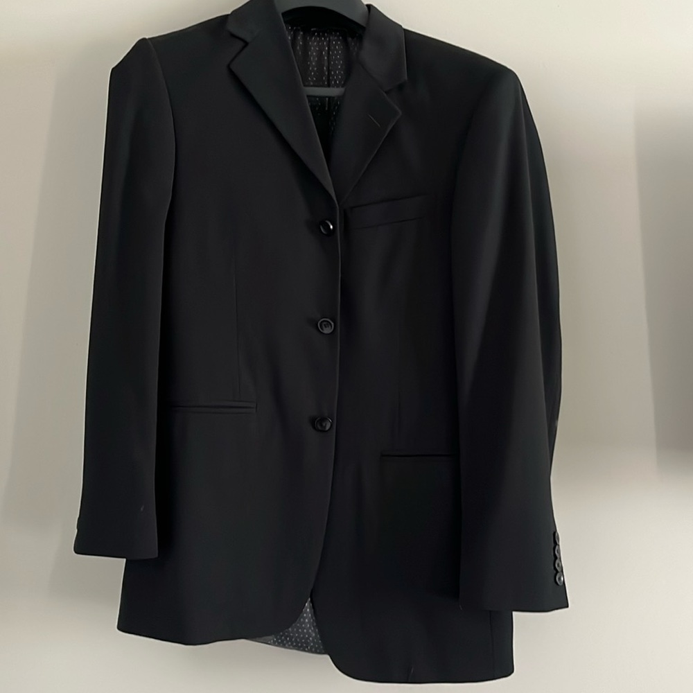 Men’s Black Suit Jacket & Vest